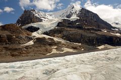 19 Mount Andromeda From Athabasca Glacier In Summer From Columbia Icefield.jpg